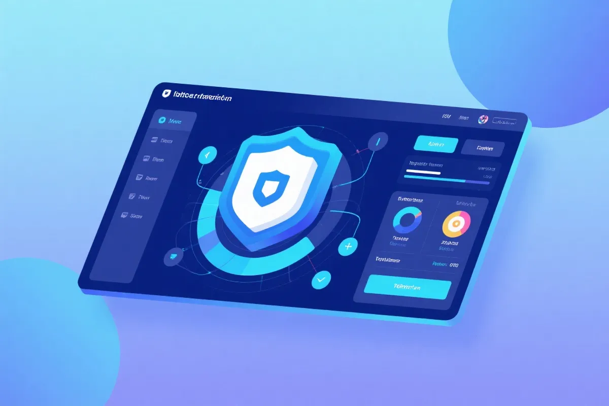 官方入口与数据面板示意图
